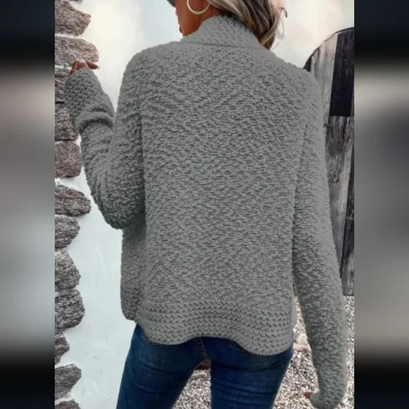 New popcorn knit cardigan - Picture 5 of 11